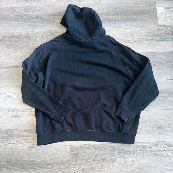 Nike Men's Black Crewneck Hoodie - Picture 3 of 3